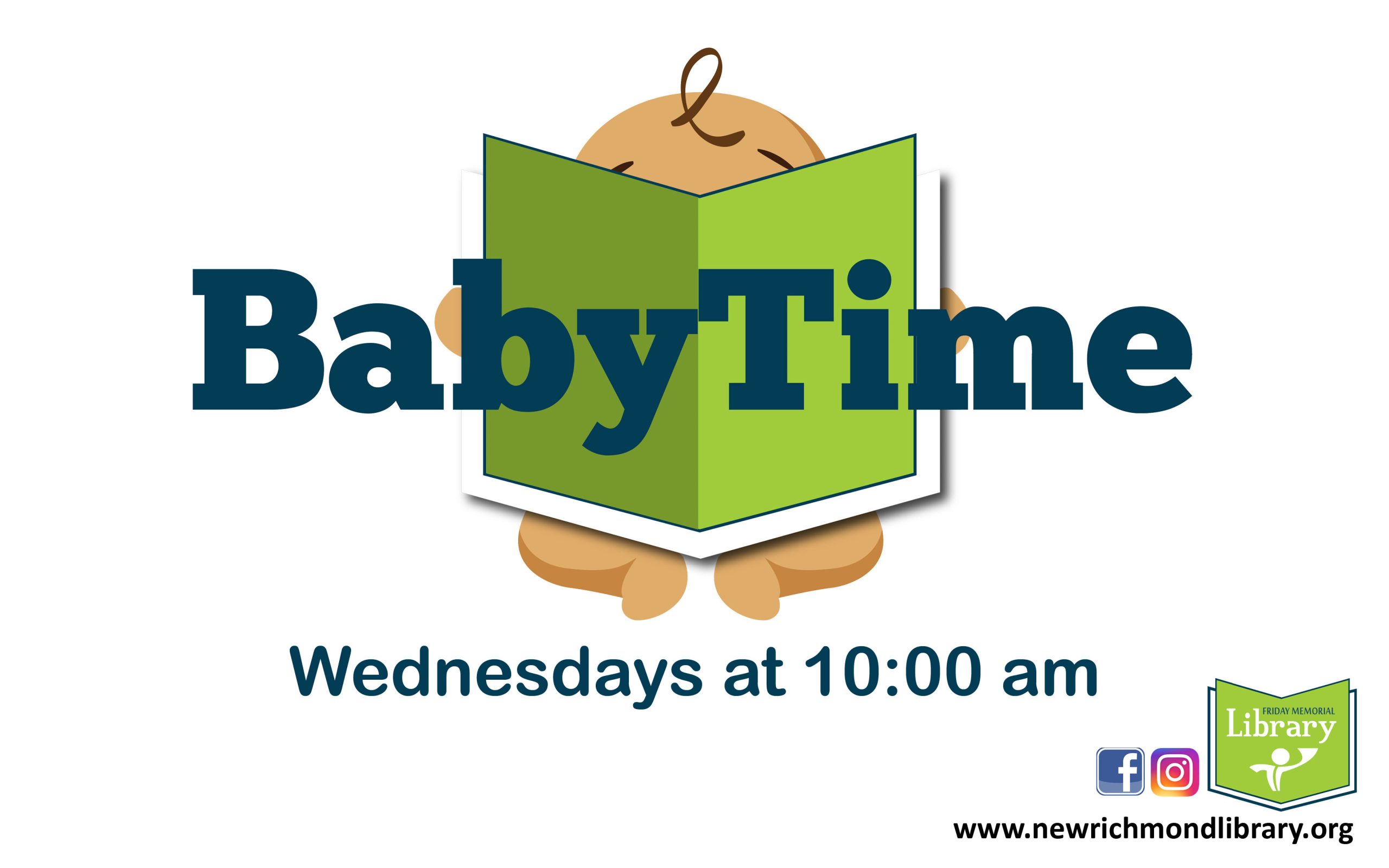 BabyTime Tuesdays at 10:00 am